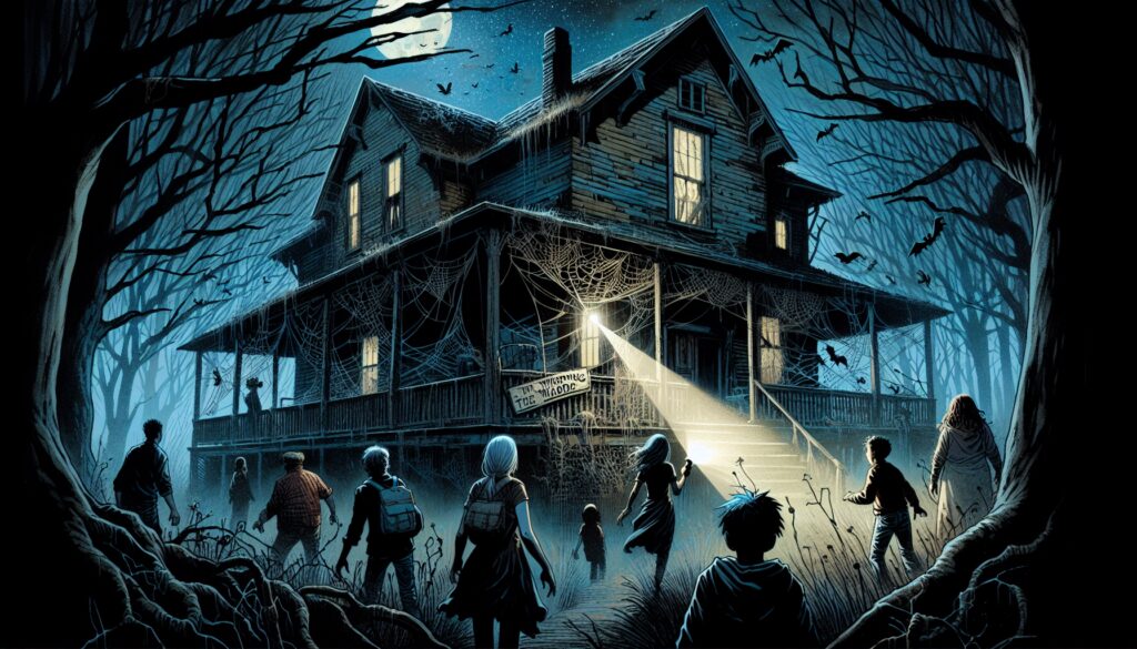comics de terror con historias de casas embrujadas terror miedo terrorux