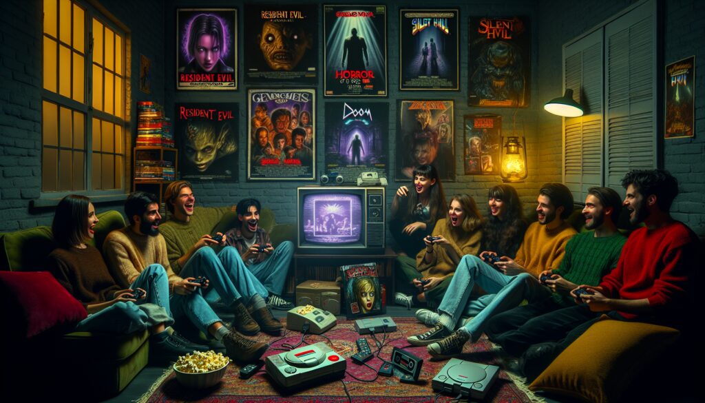 comparando los mejores videojuegos de terror de los anos 90 terror miedo terrorux