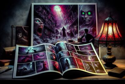 la importancia de los colores en los comics de terror terror miedo terrorux