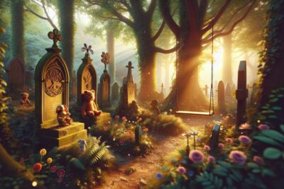 el cementerio de los ninos perdidos lugar embrujado donde se oyen risas infantiles terror miedo terrorux