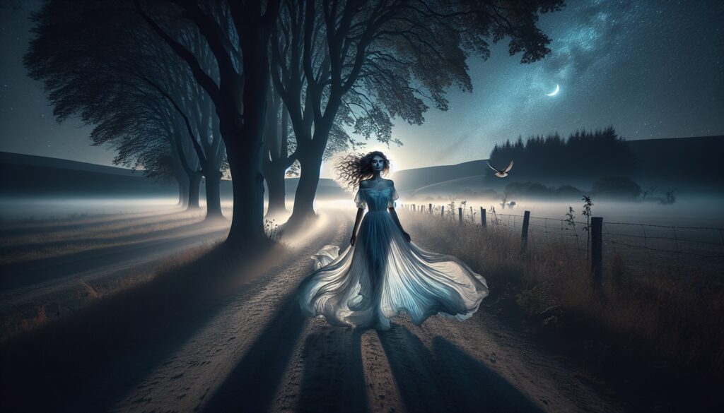 La Dama de Blanco – Fantasma vestido de blanco que aparece en caminos solitarios. terrorux el blog del miedo y el terror la dama de blanco fantasma vestido de blanco que aparece en caminos solitarios terror miedo terrorux