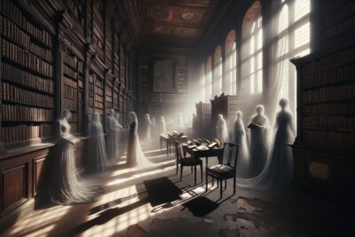 el espiritu de la biblioteca voces fantasmales en bibliotecas abandonadas terror miedo terrorux