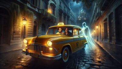 el pasajero fantasma aparicion que sube a los taxis y desaparece antes de llegar al destino terror miedo terrorux