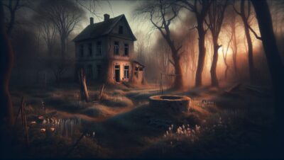 la casa del pozo maldito relato sobre un pozo en una casa abandonada donde ocurrieron asesinatos terror miedo terrorux