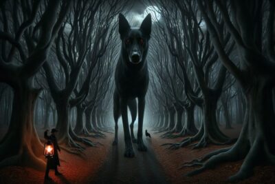 El perro de los ojos rojos – Criatura demoníaca que acecha a los viajeros nocturnos terrorux el blog del miedo y el terror el perro de los ojos rojos criatura demoniaca que acecha a los viajeros nocturnos terror miedo terrorux