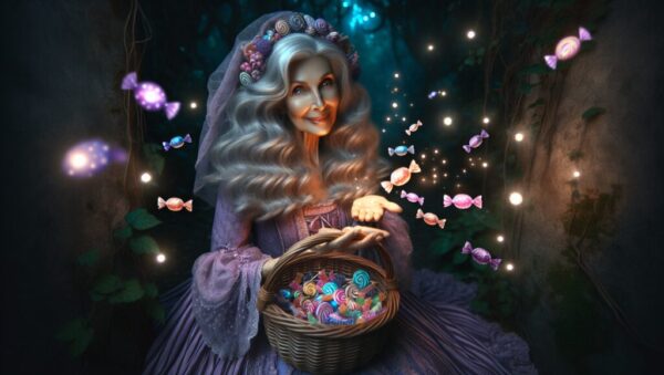 la anciana de los dulces mujer que regala dulces que provocan pesadillas terror miedo terrorux